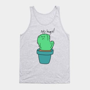 No Hugs! Cactus Tank Top